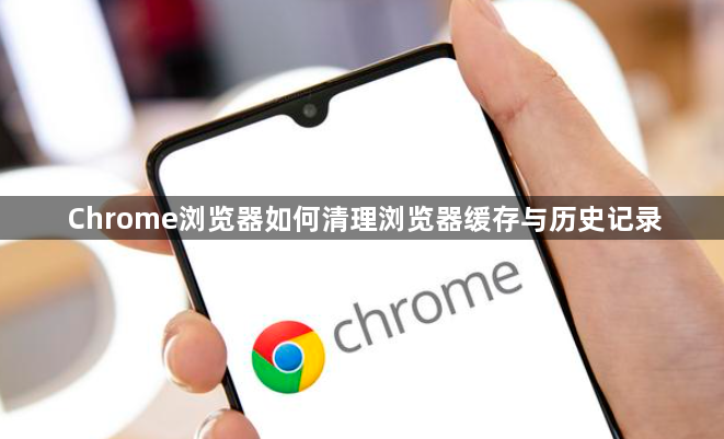 Chrome浏览器如何清理浏览器缓存与历史记录1