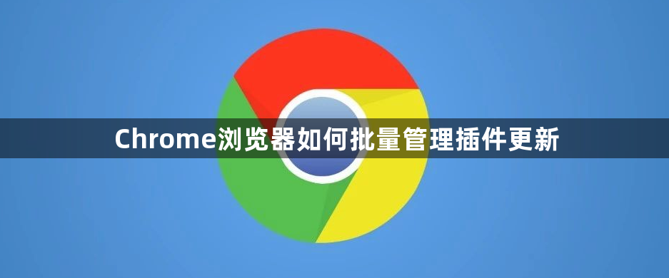 Chrome浏览器如何批量管理插件更新1
