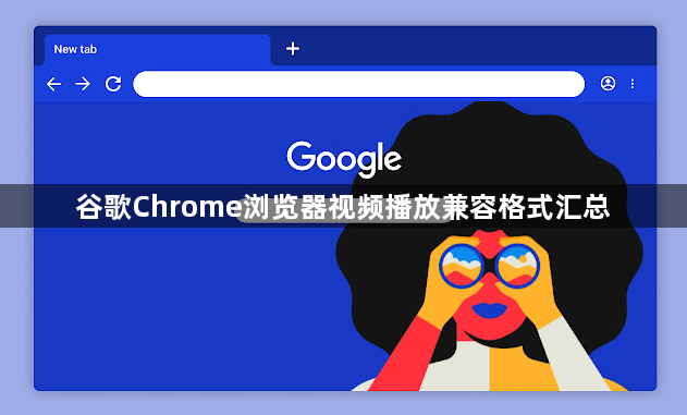谷歌Chrome浏览器视频播放兼容格式汇总1