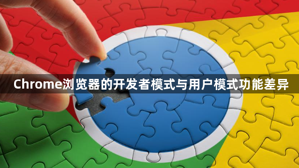 Chrome浏览器的开发者模式与用户模式功能差异1