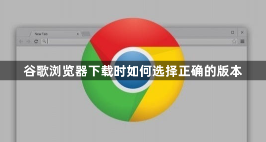 谷歌浏览器下载时如何选择正确的版本1