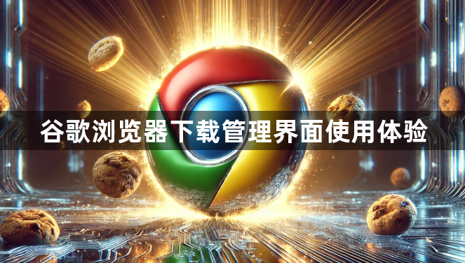 谷歌浏览器下载管理界面使用体验1