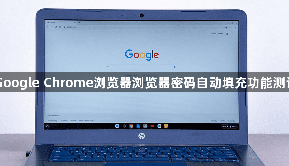 Google Chrome浏览器浏览器密码自动填充功能测试1