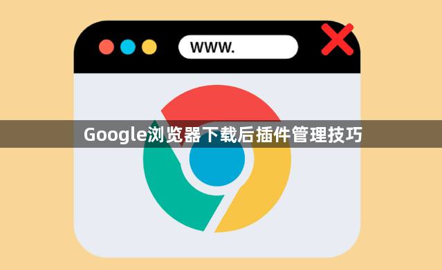 Google浏览器下载后插件管理技巧1