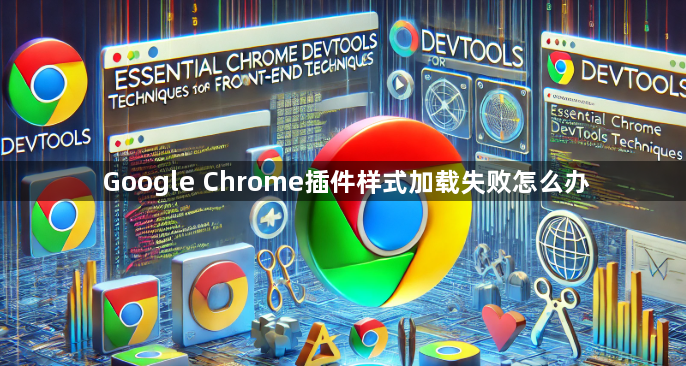 Google Chrome插件样式加载失败怎么办1