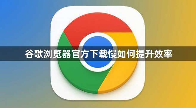 谷歌浏览器官方下载慢如何提升效率1