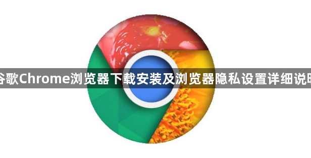 谷歌Chrome浏览器下载安装及浏览器隐私设置详细说明1