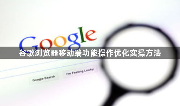 谷歌浏览器移动端功能操作优化实操方法1