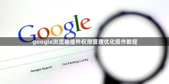 google浏览器插件权限管理优化操作教程1