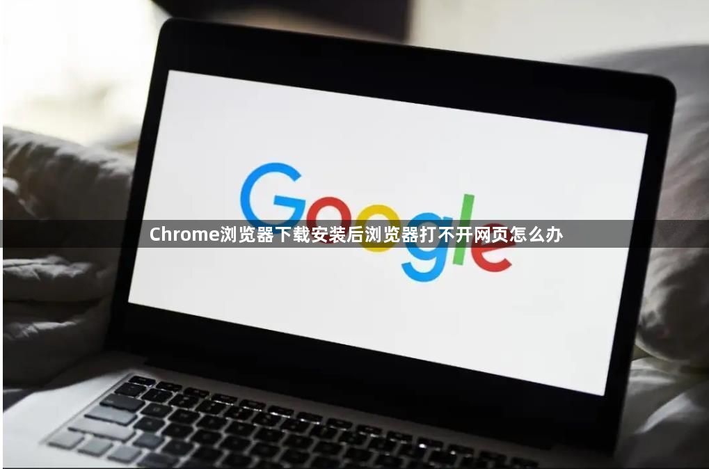 Chrome浏览器下载安装后浏览器打不开网页怎么办1