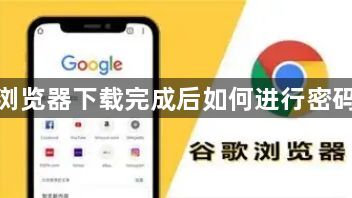 谷歌浏览器下载完成后如何进行密码管理1