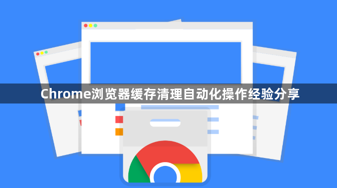 Chrome浏览器缓存清理自动化操作经验分享1