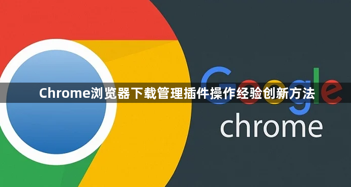Chrome浏览器下载管理插件操作经验创新方法1