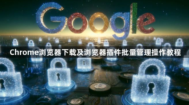 Chrome浏览器下载及浏览器插件批量管理操作教程1
