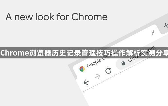 Chrome浏览器历史记录管理技巧操作解析实测分享1