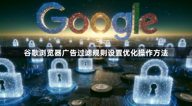 谷歌浏览器广告过滤规则设置优化操作方法1