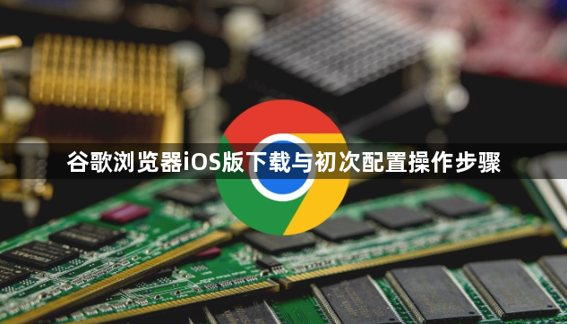 谷歌浏览器iOS版下载与初次配置操作步骤1
